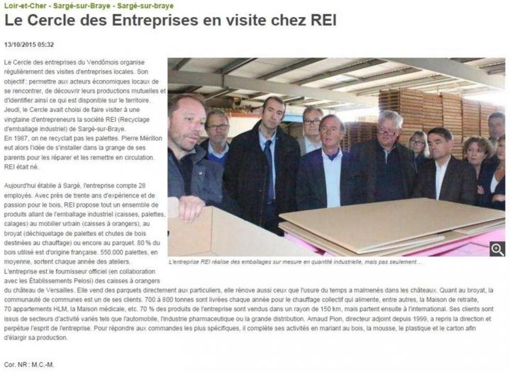 Caisses en bois Sarthe